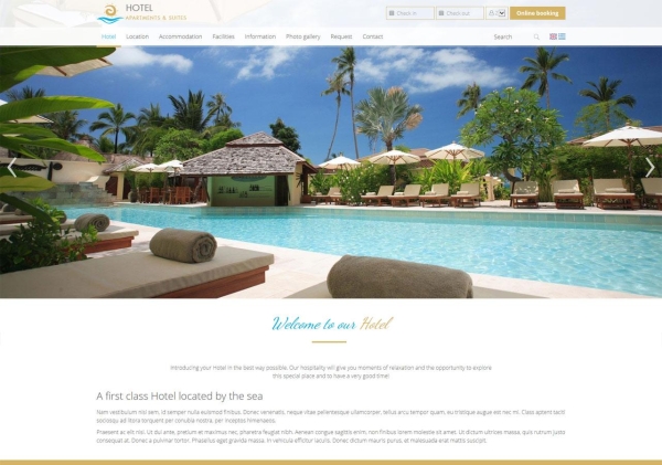 Website Hotel - Webdesign Pakete